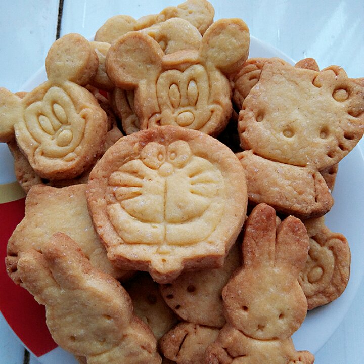 卡通黄油饼干