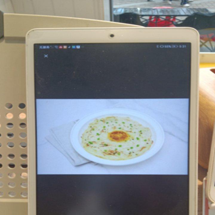 土豆丝窝蛋饼