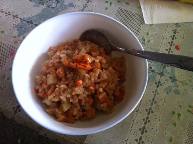 土豆焖饭（电饭锅版）