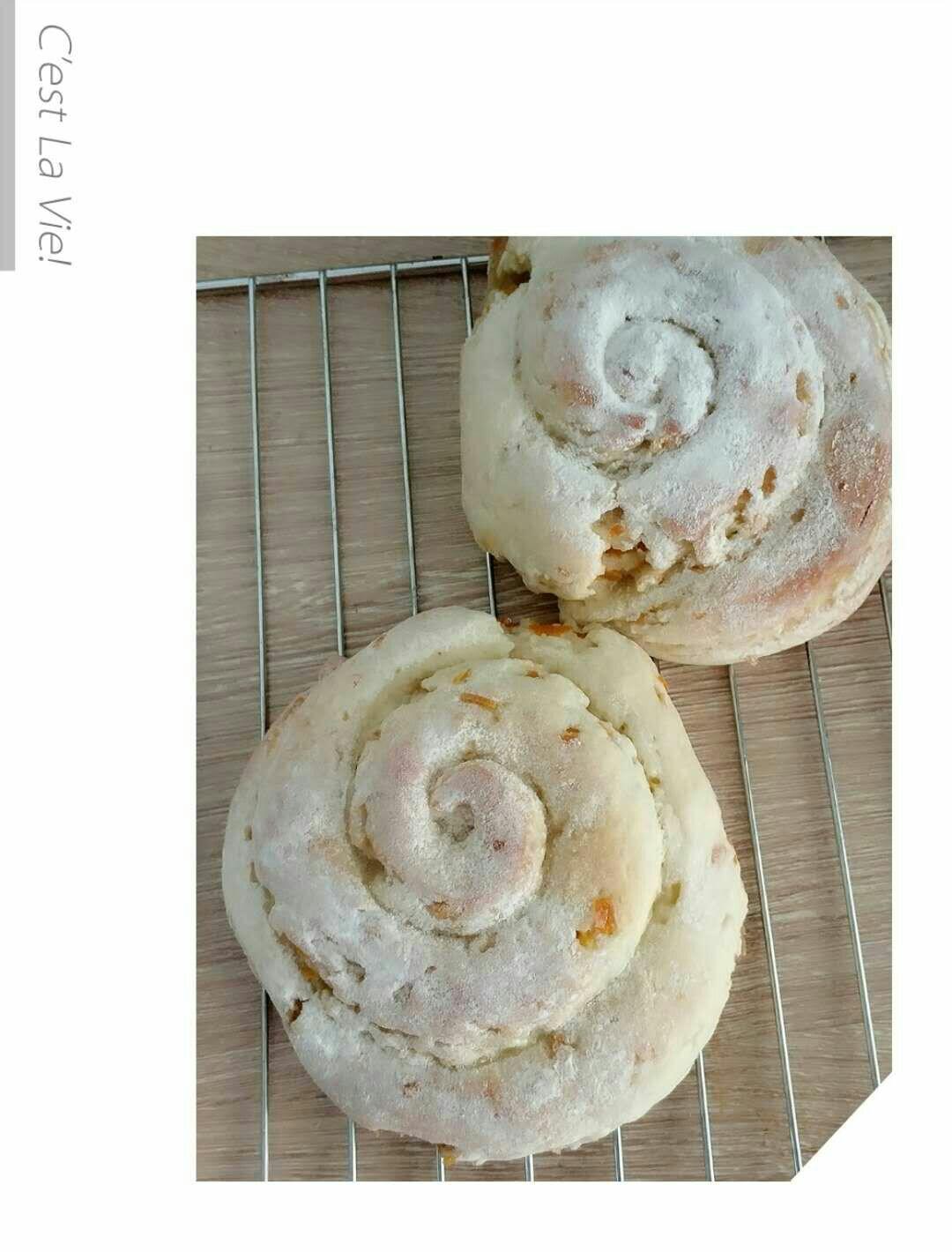 香橙芝士软欧