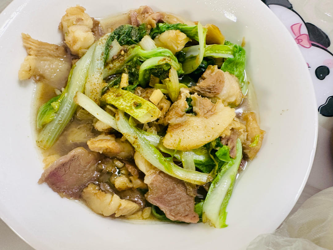 原香羊肉烩白菜 营养滋补美味家常菜 冬天御寒进补的首选