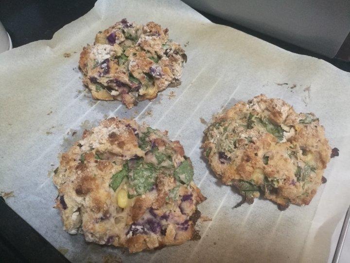 菠菜南瓜奶酪丹波面包丨健康·烘焙