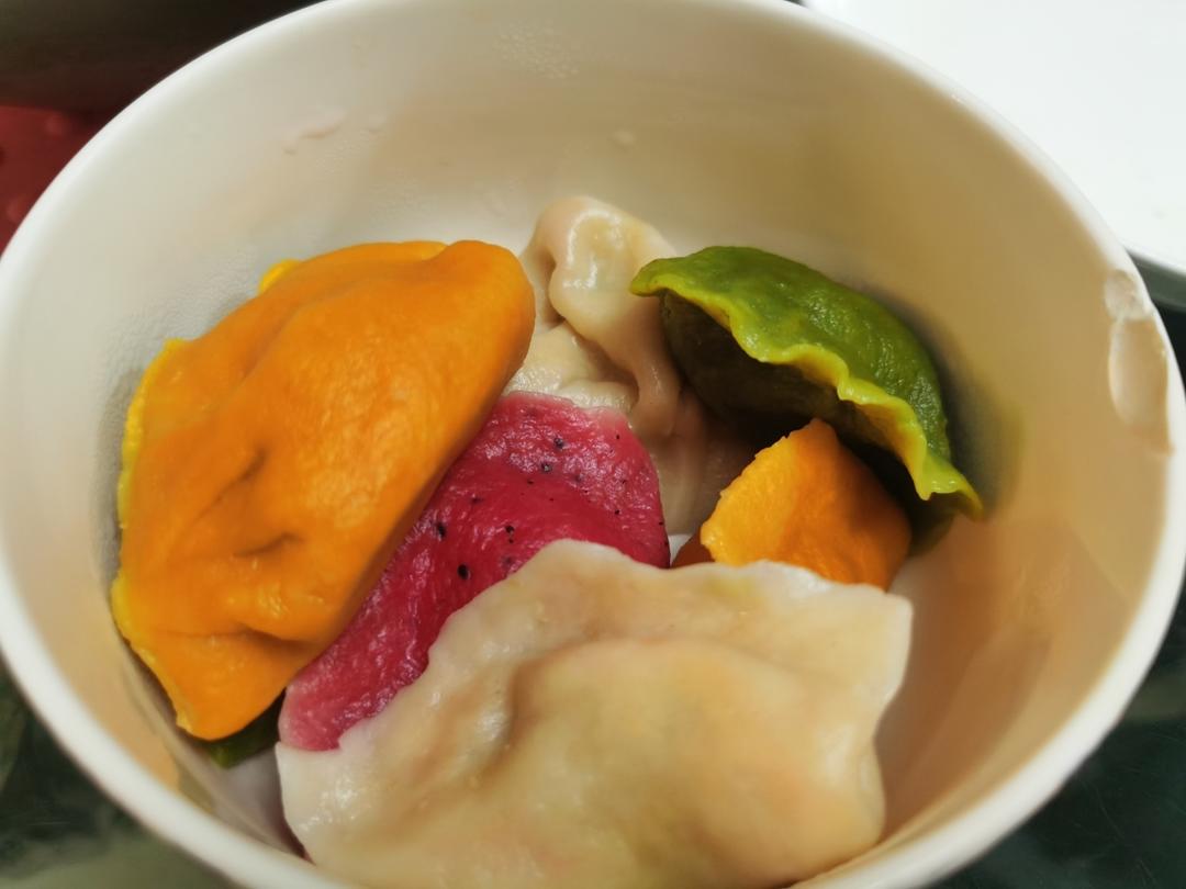 五彩饺子