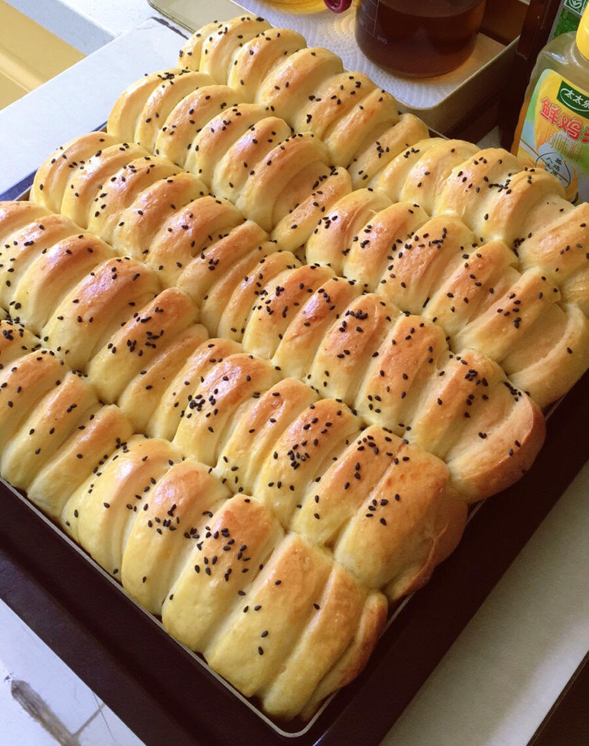 超级香软小餐包，超级拉丝一次发酵