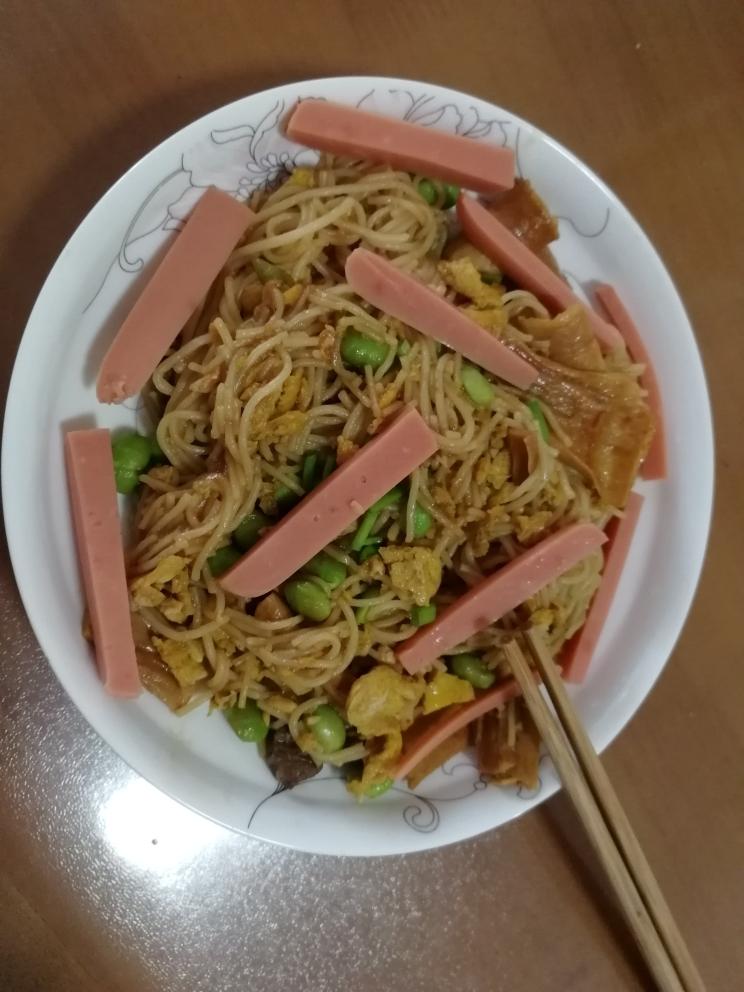 炒米粉的做法