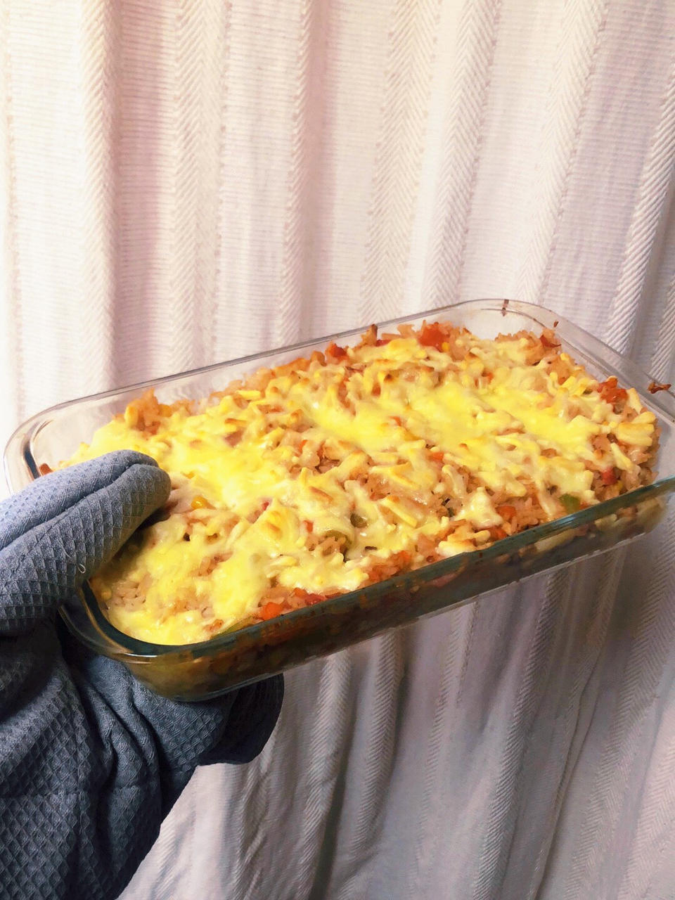 黑胡椒牛肉芝士焗饭～～营养健康，超级简单