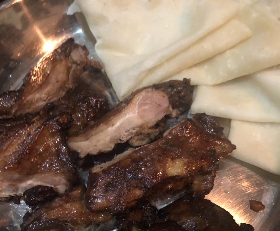 吃货版万能卷饼，烤鸭卷饼，春饼