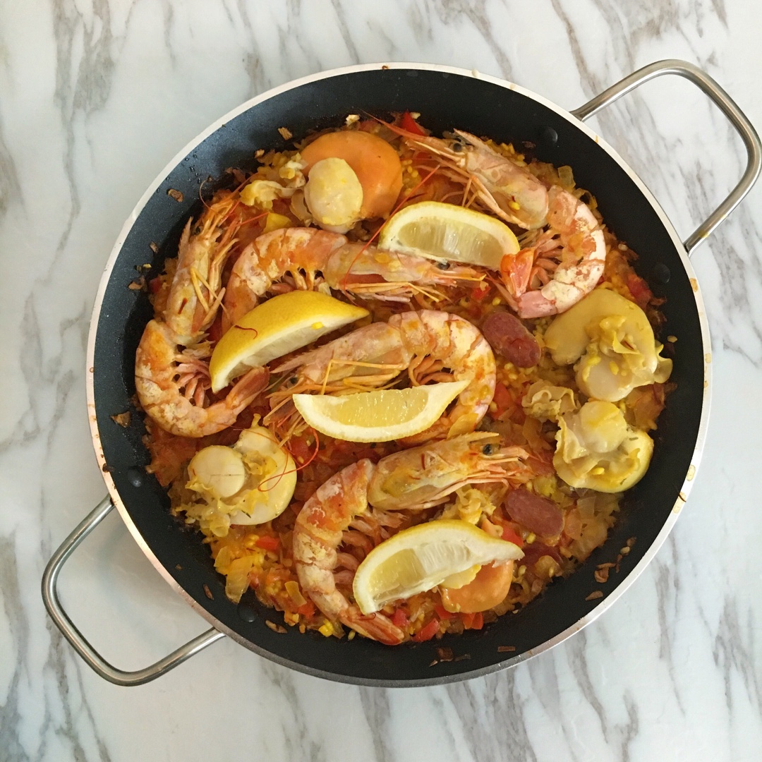 【曼食慢语】Seafood Paella 西班牙海鲜饭