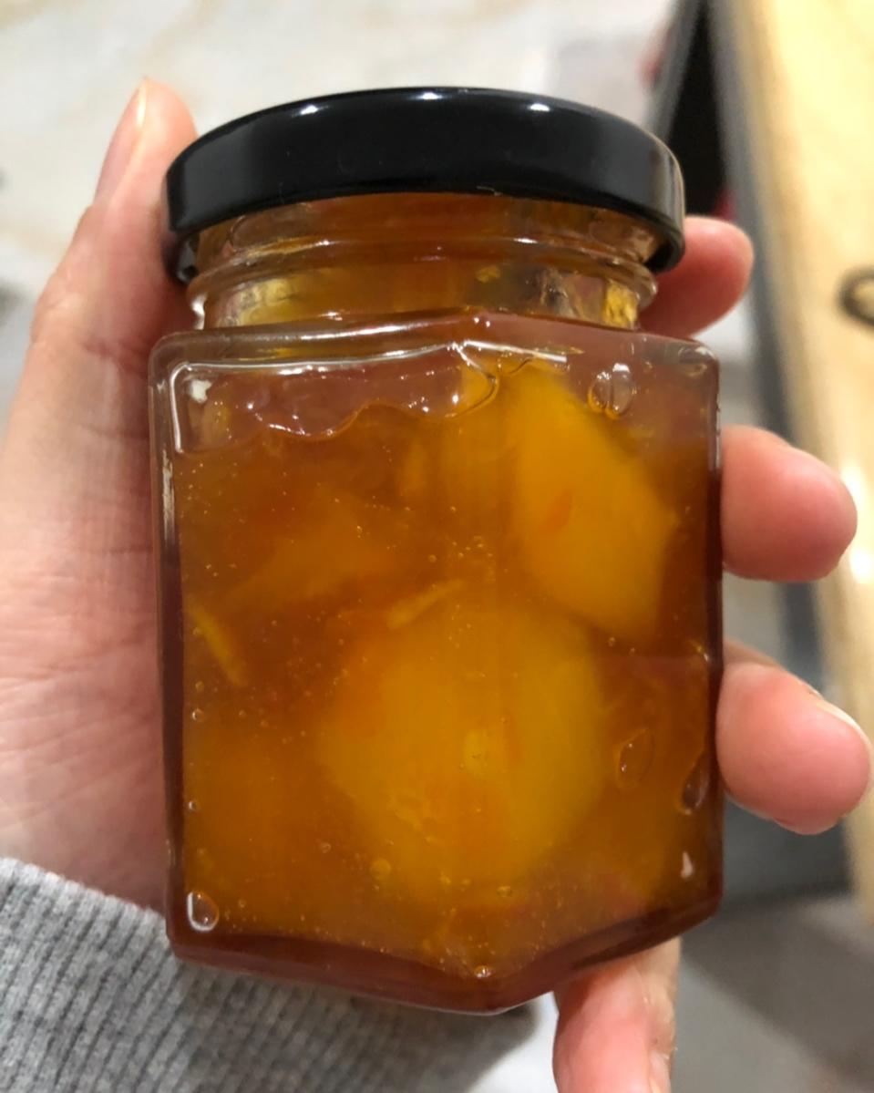 超好吃的大粒香橙芒果酱