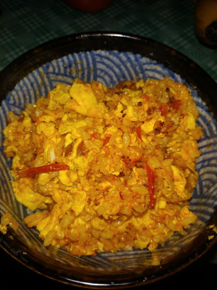 番茄鸡蛋炒饭