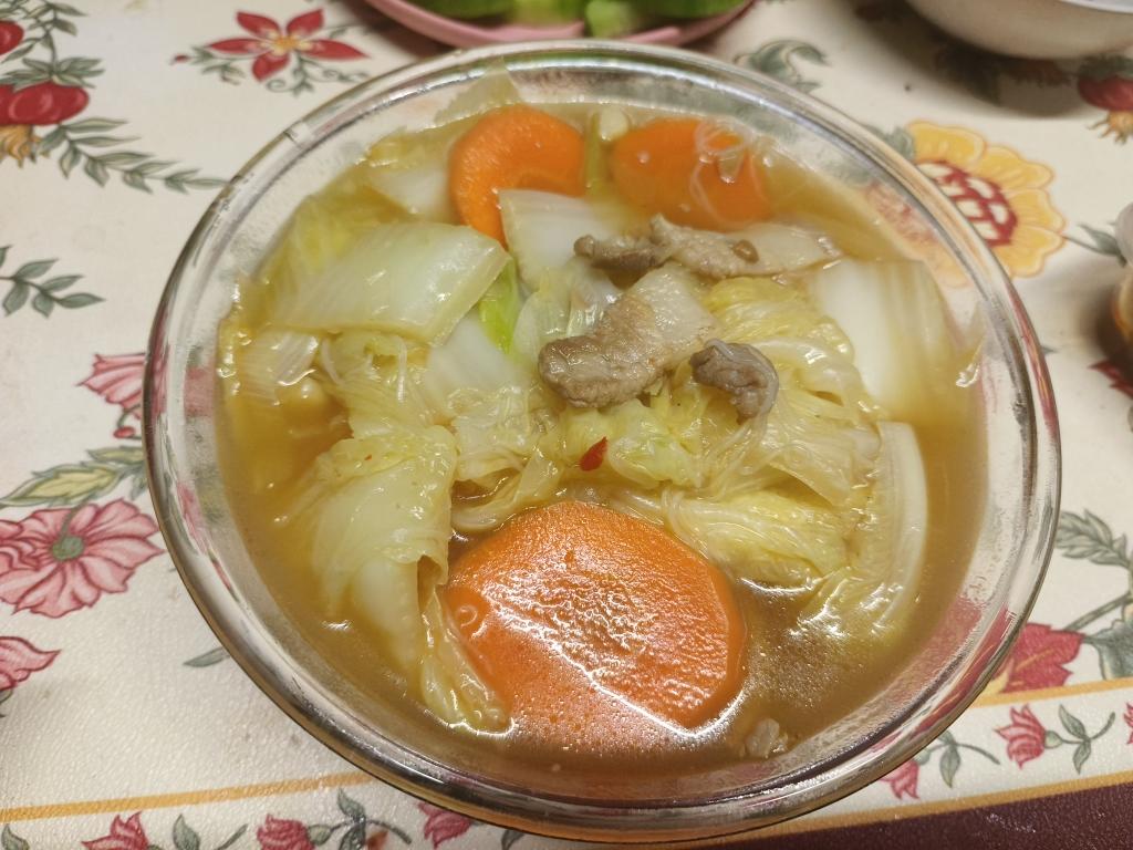 冬季最爱的家常菜！大白菜炖大豆腐或干豆腐
