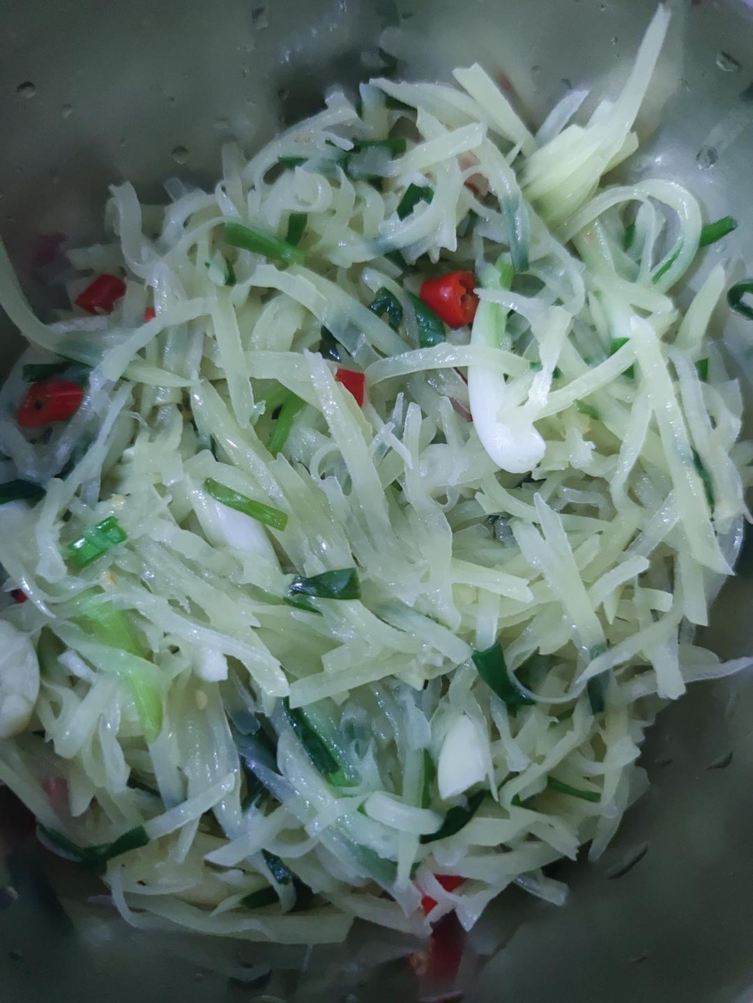 醋溜土豆丝（家庭版小炒）