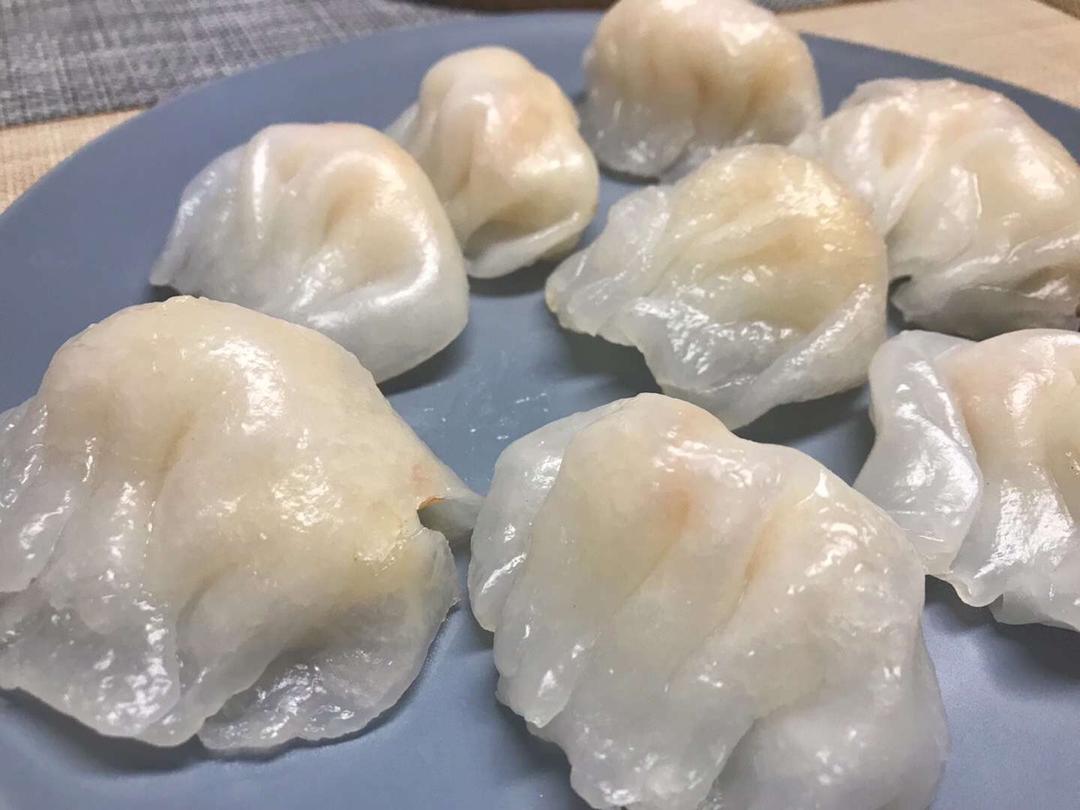 弯梳虾饺