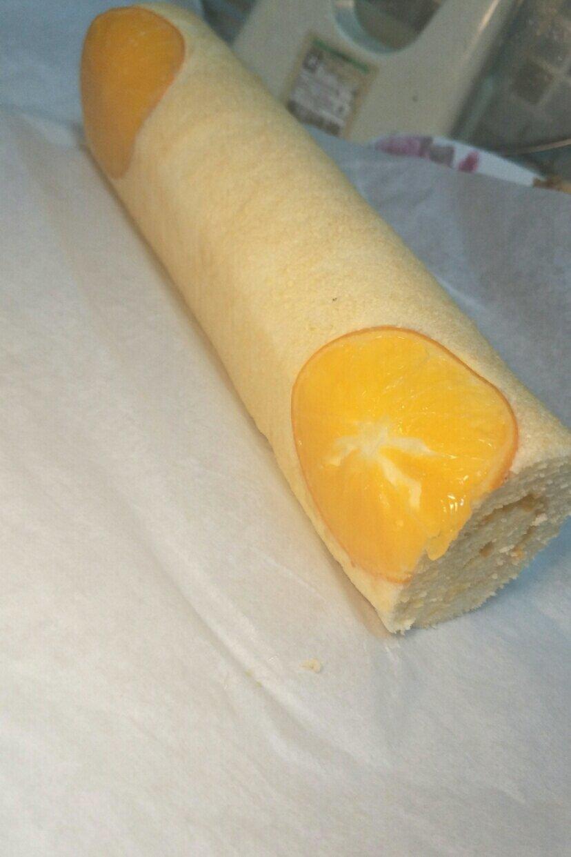 橙香蛋糕卷