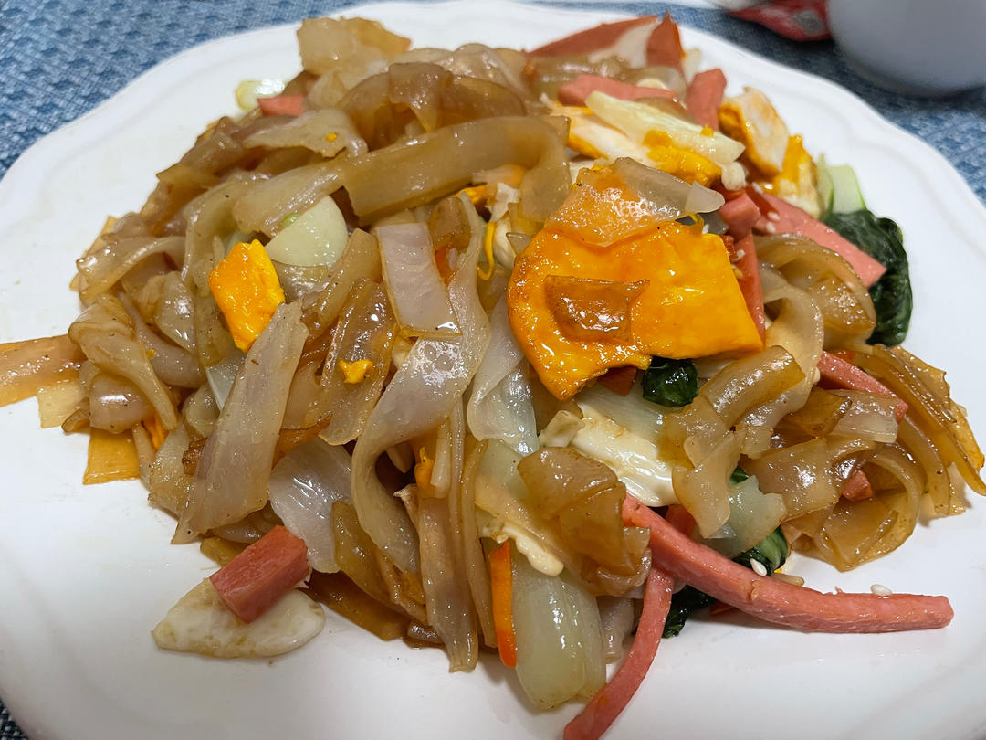 干炒河粉