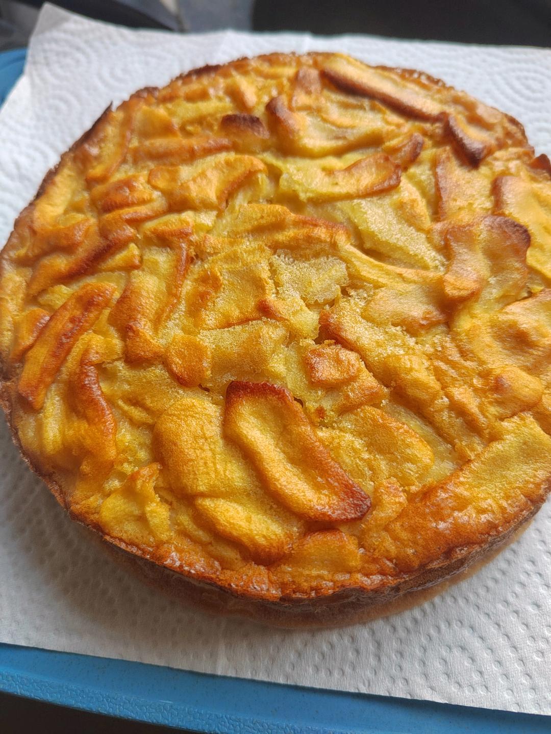 柔软奇妙的苹果隐形蛋糕