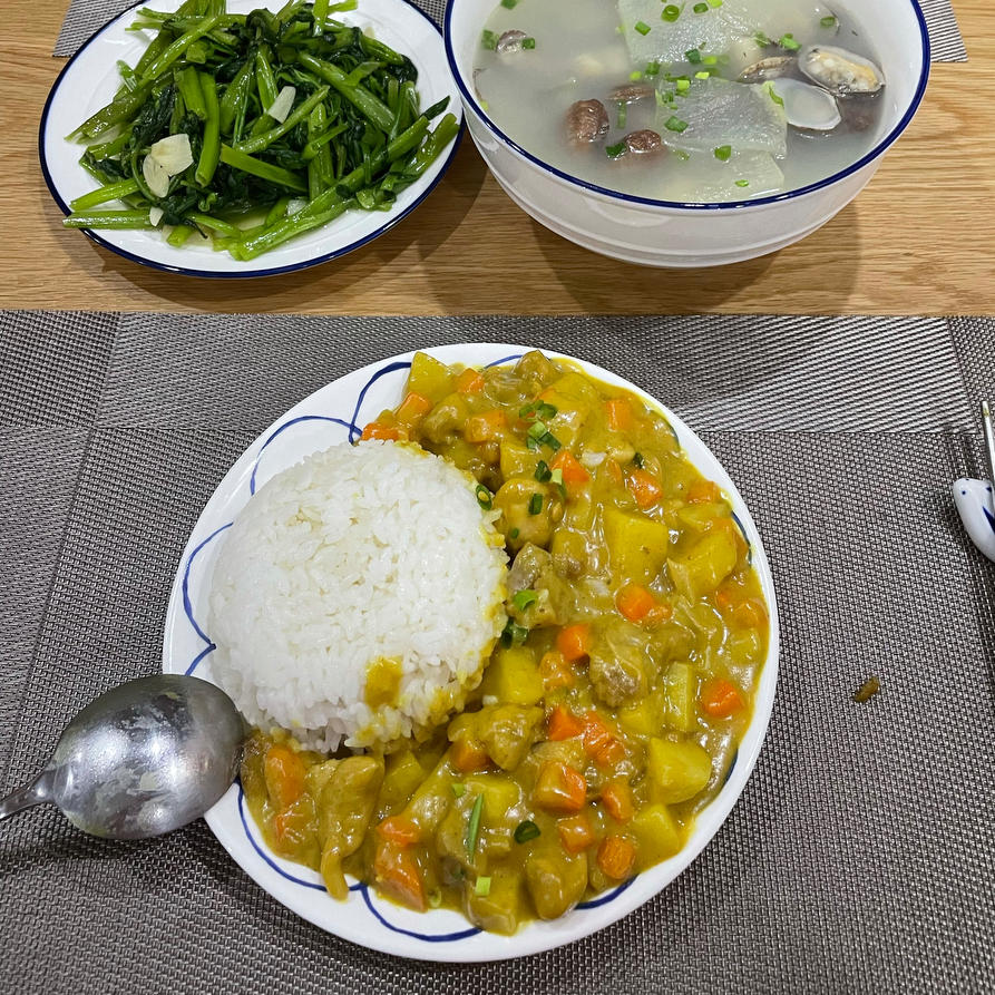 1/100零失败咖喱鸡肉饭        招牌咖喱鸡  yyds