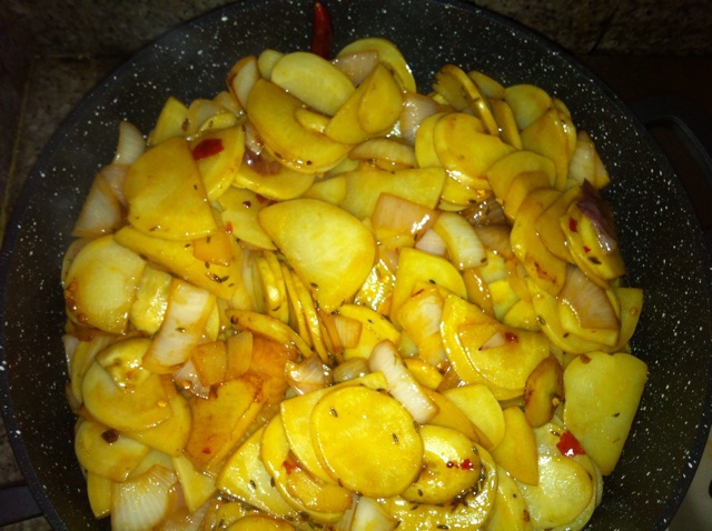 孜然洋葱土豆片