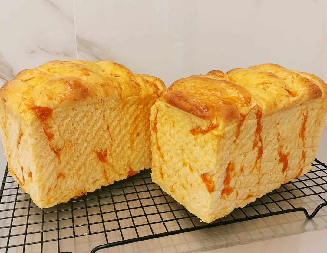 🎃double大伯南瓜（乳酪）吐司|金秋的颜色