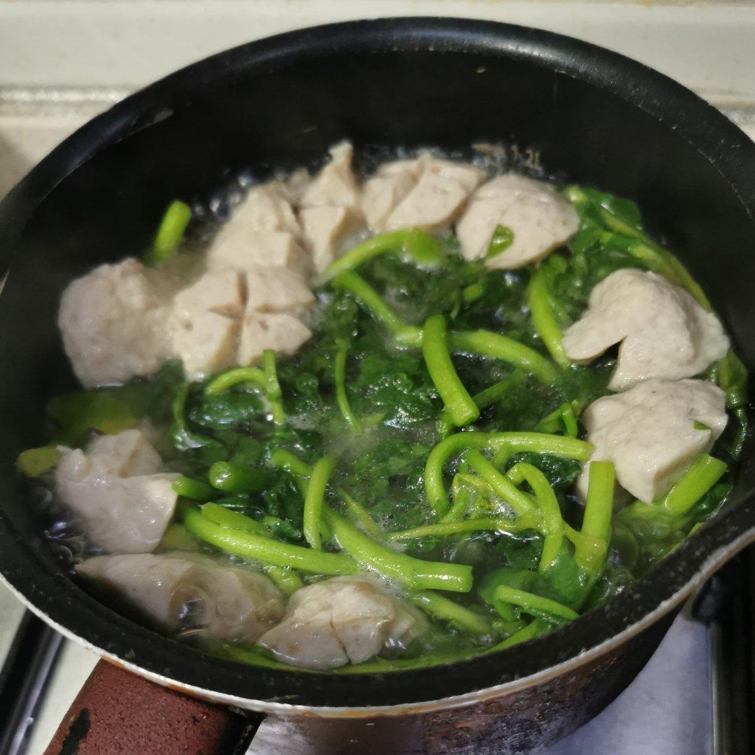 西洋菜滚肉丸汤