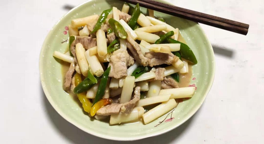 藕尖炒肉