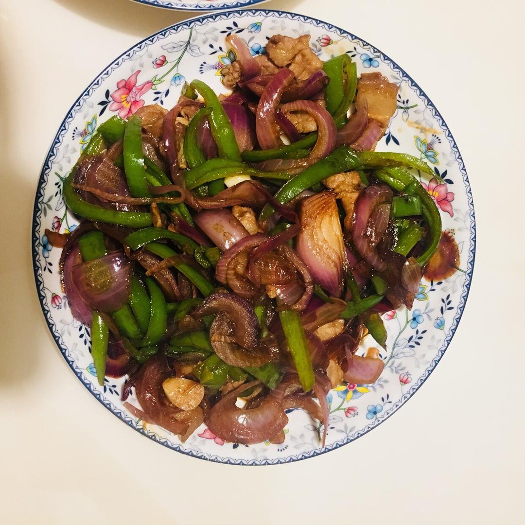 青椒洋葱炒肉