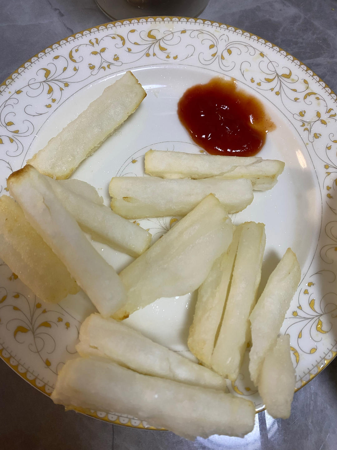 简单三步炸年糕