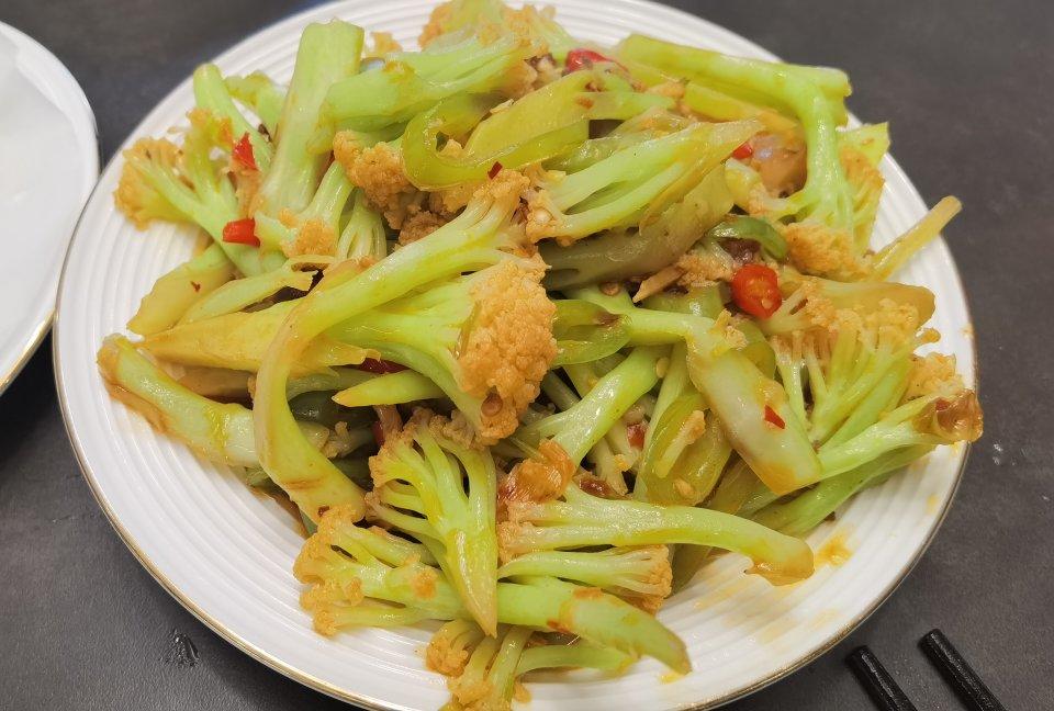 干锅花菜做出饭店味道的秘诀