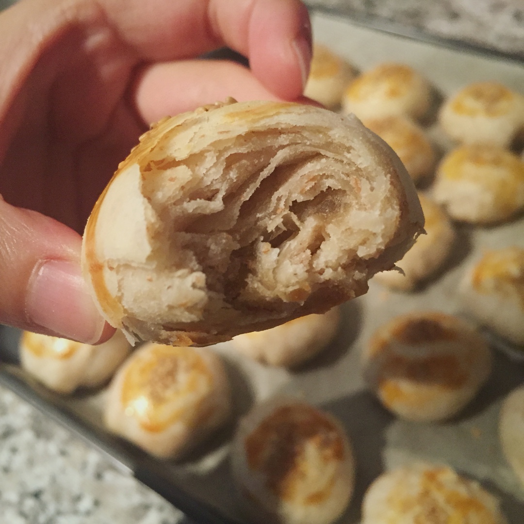 苏式月饼/蛋黄酥-豆沙蛋黄馅