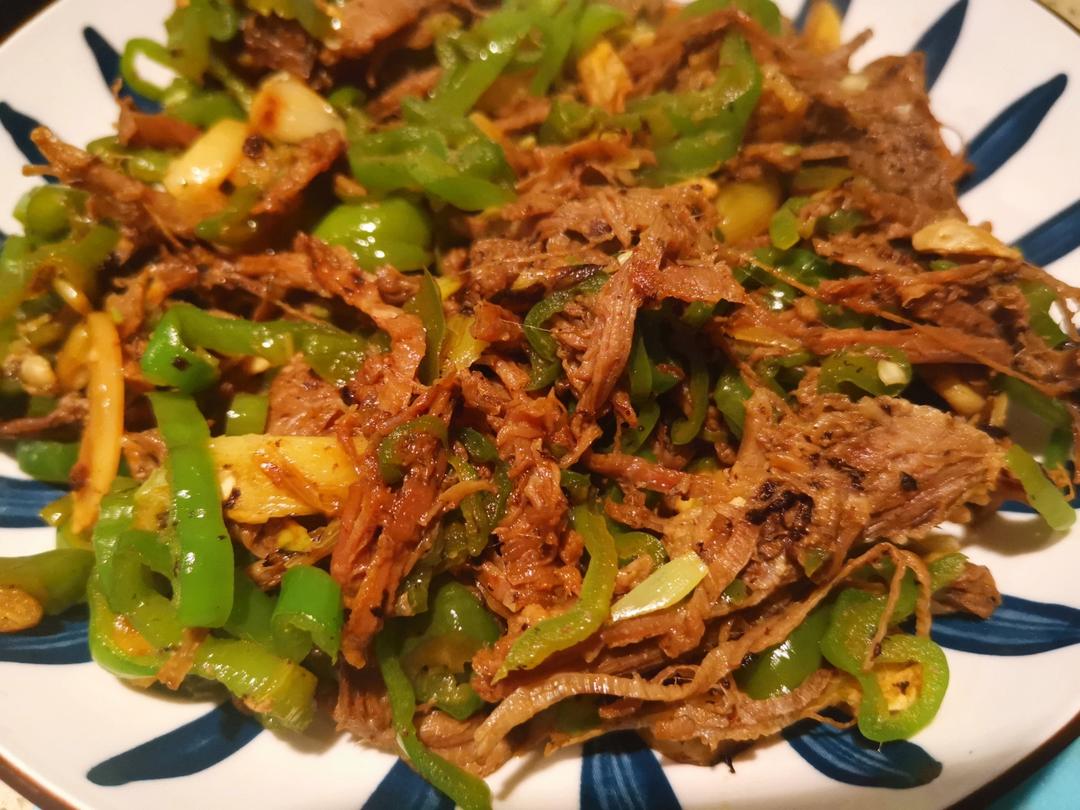 炒卤牛肉
