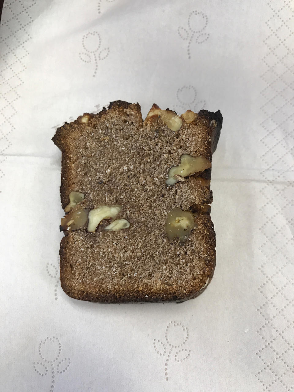 香蕉巧克力蛋白粉全麦面包(口味近似星巴克香蕉巧克力磅蛋糕)