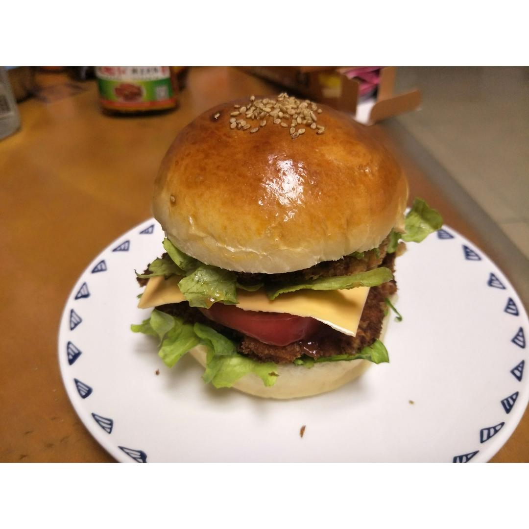 花生霸王双层汉堡-KFC新款