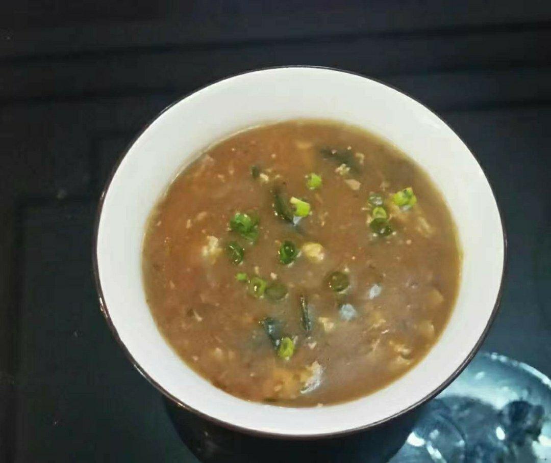 胡辣汤配葱花饼 Hu La Tang