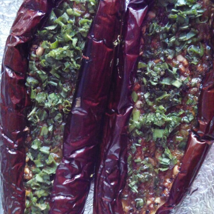 CC招牌菜销魂烤茄子，百吃不厌！