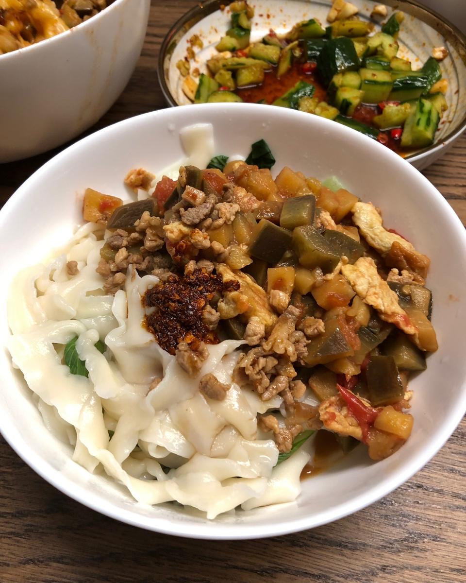 肉沫茄子🍆面