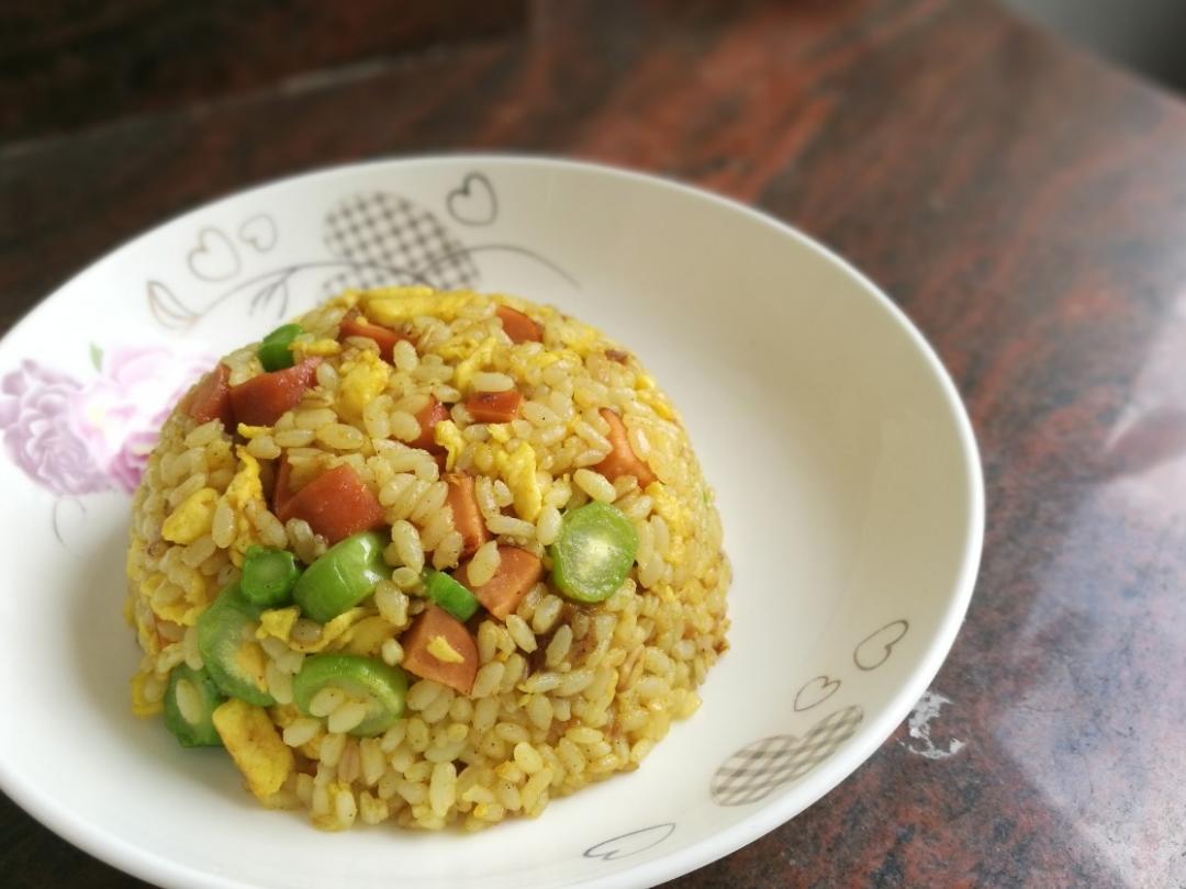 超好吃的咖喱炒饭