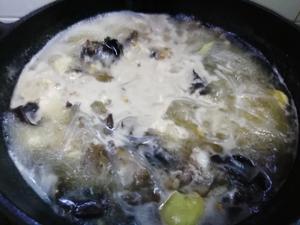 羊肉粉条氽汤的做法 步骤8