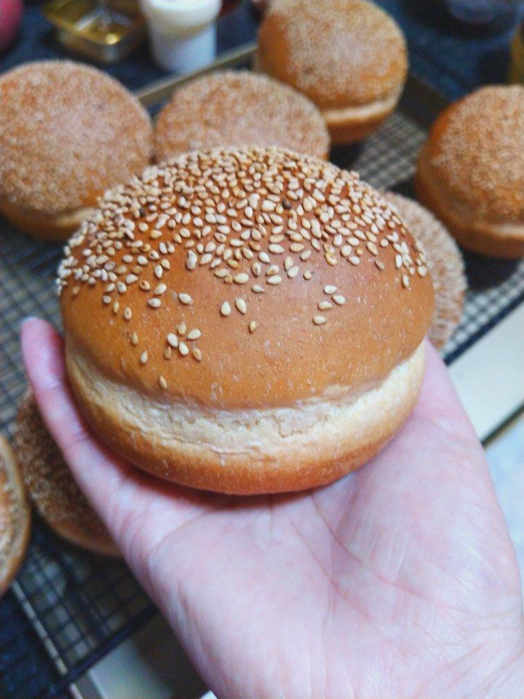 繁花似锦6做的快手汉堡胚