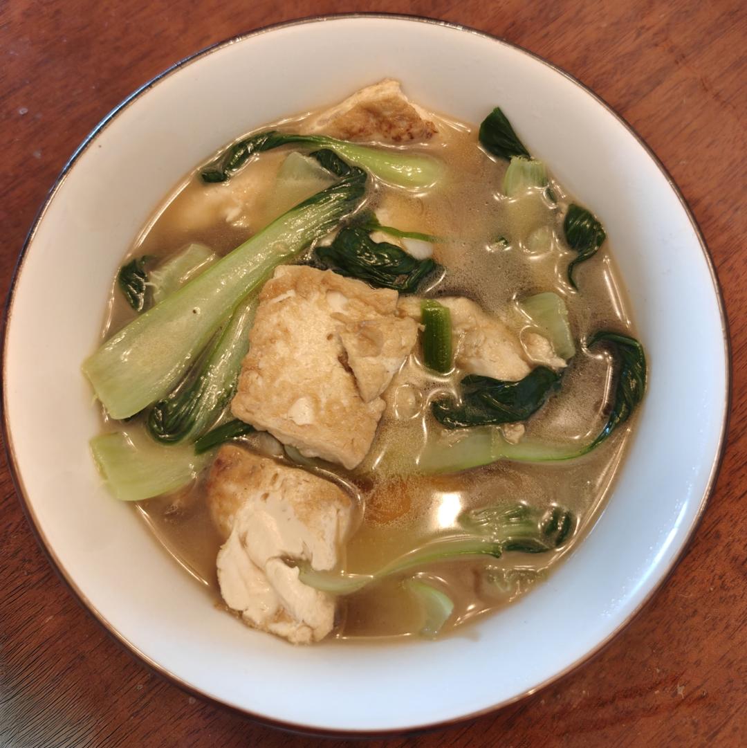 青菜炒豆腐