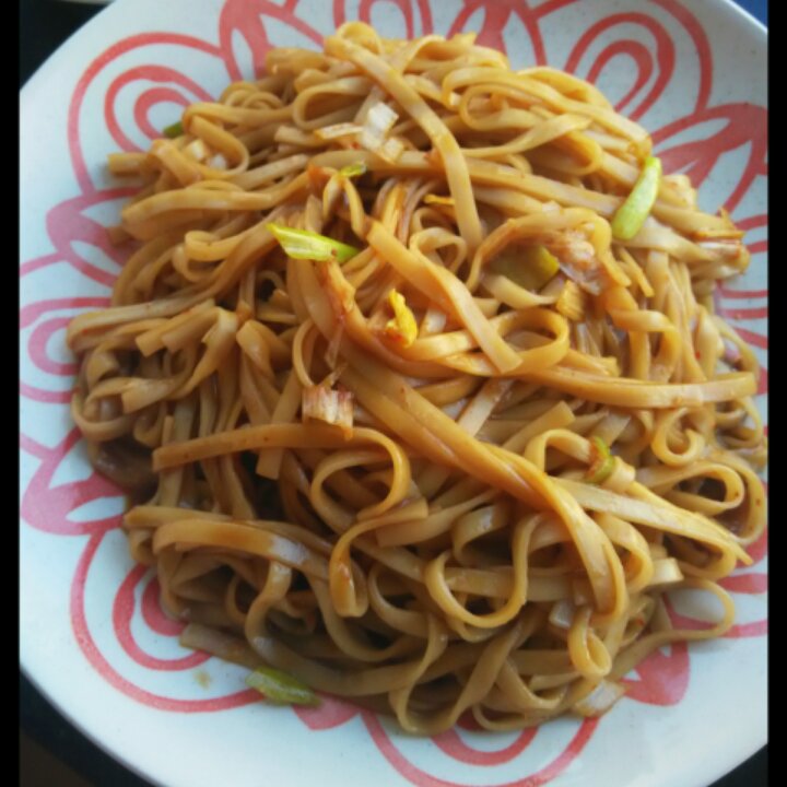 辣辣的干拌面