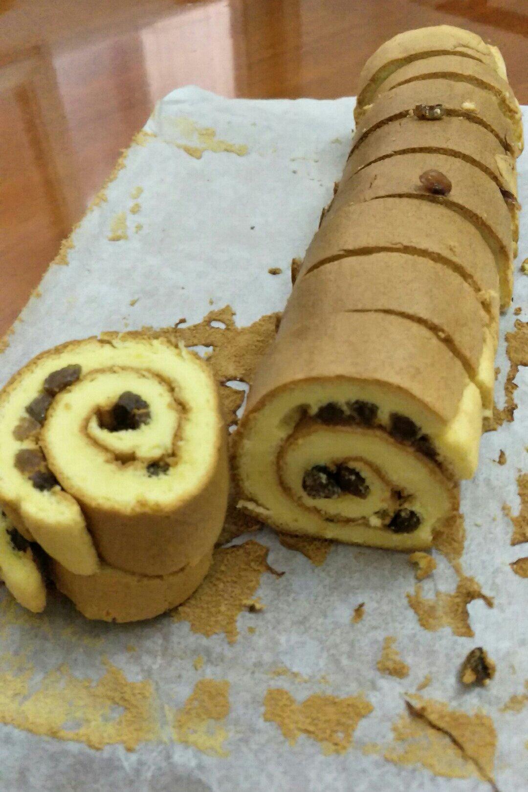 原味蛋糕卷
