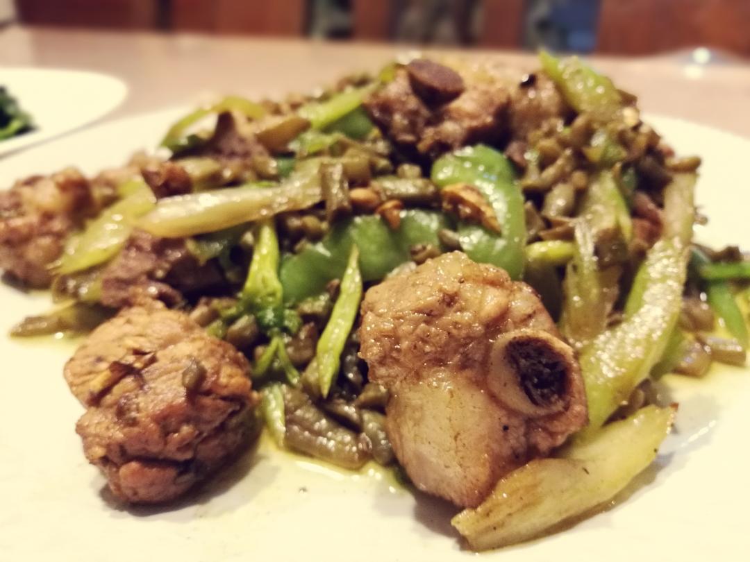酸豇豆排骨