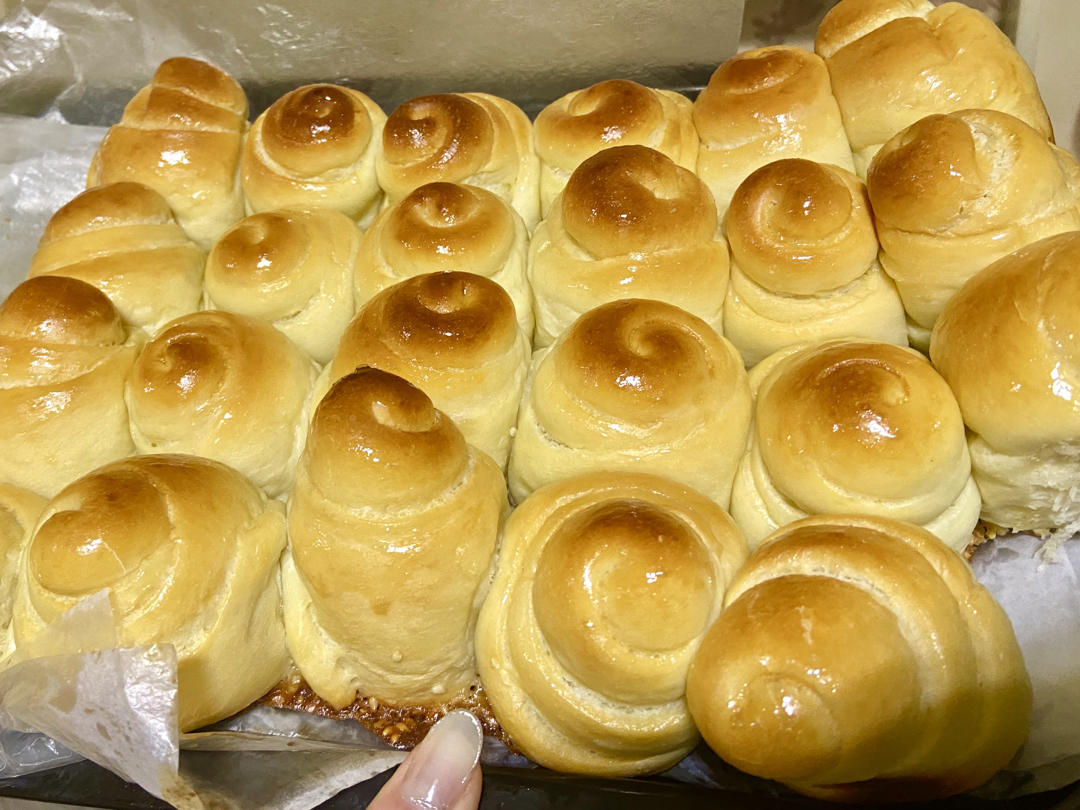 脆底蜂蜜小面包