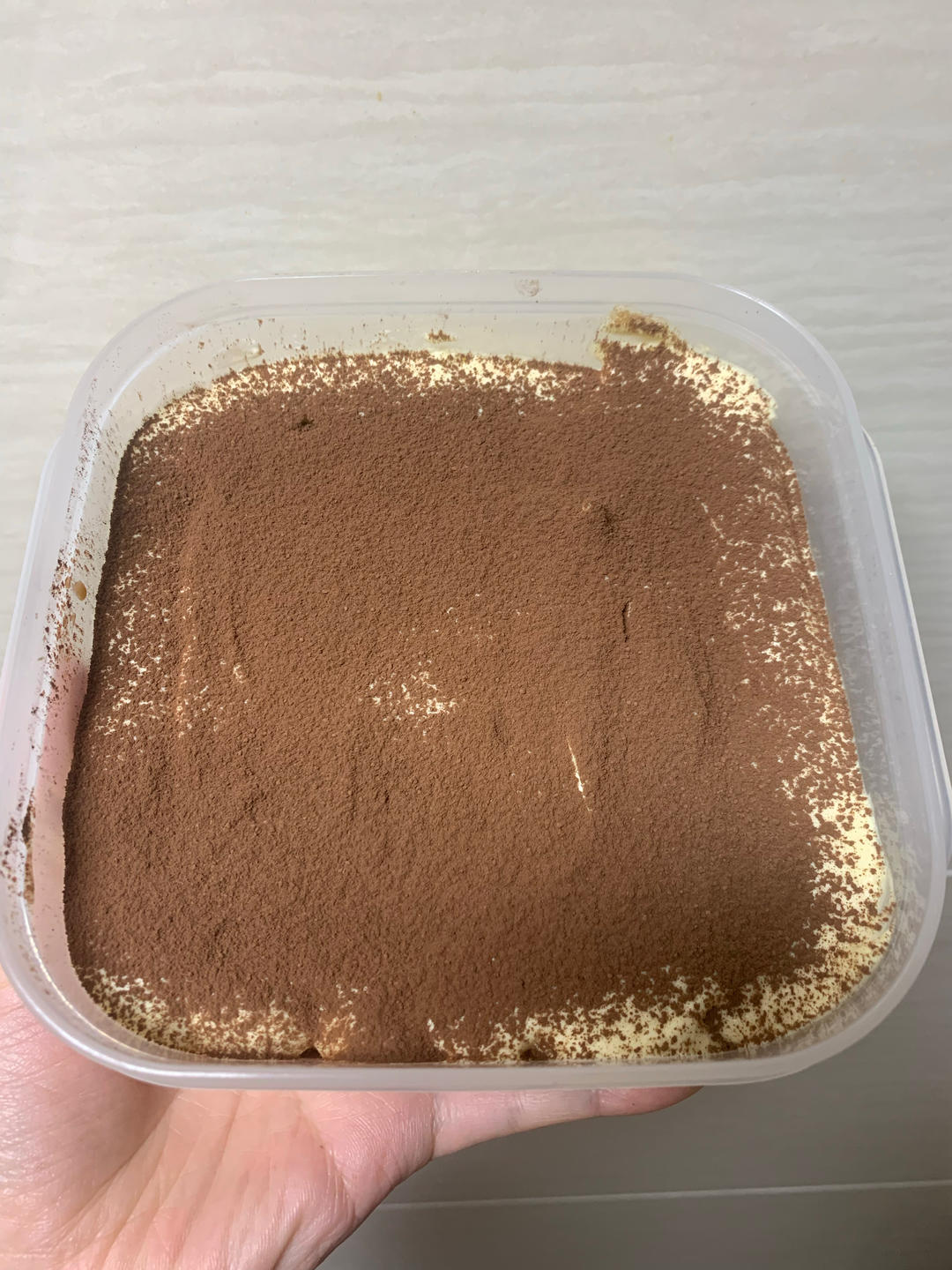 在欧洲学会的经典版提拉米苏