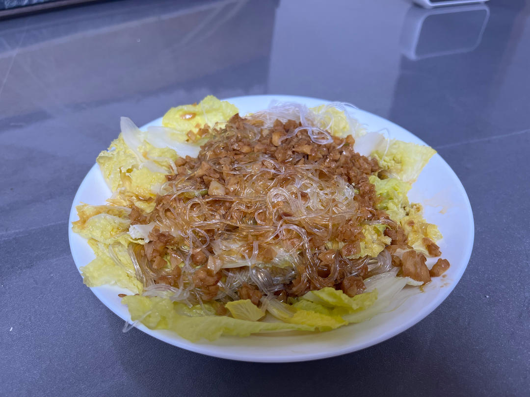 蒜蓉粉丝娃娃菜