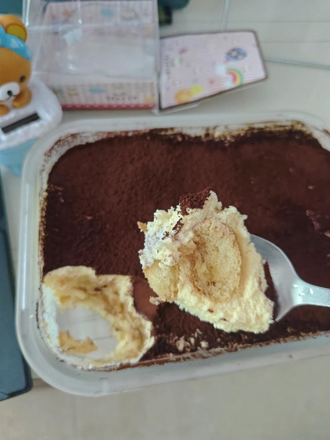 在欧洲学会的经典版提拉米苏