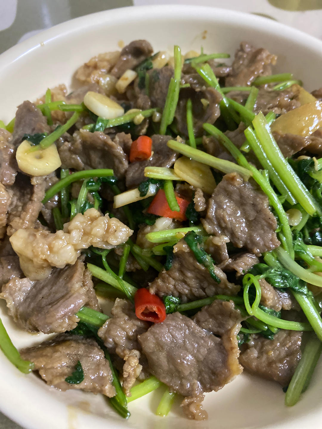香菜牛肉