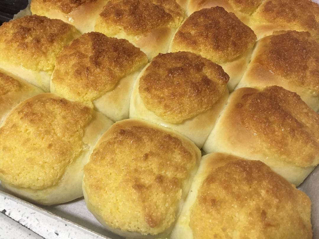 快手椰蓉小餐包（一次发酵照样柔软又拉丝）