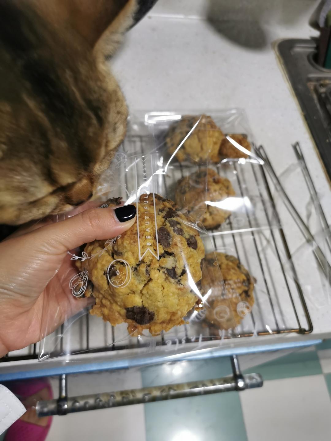 随吃随烤的纽约燕麦曲奇🍪零厨艺免打发