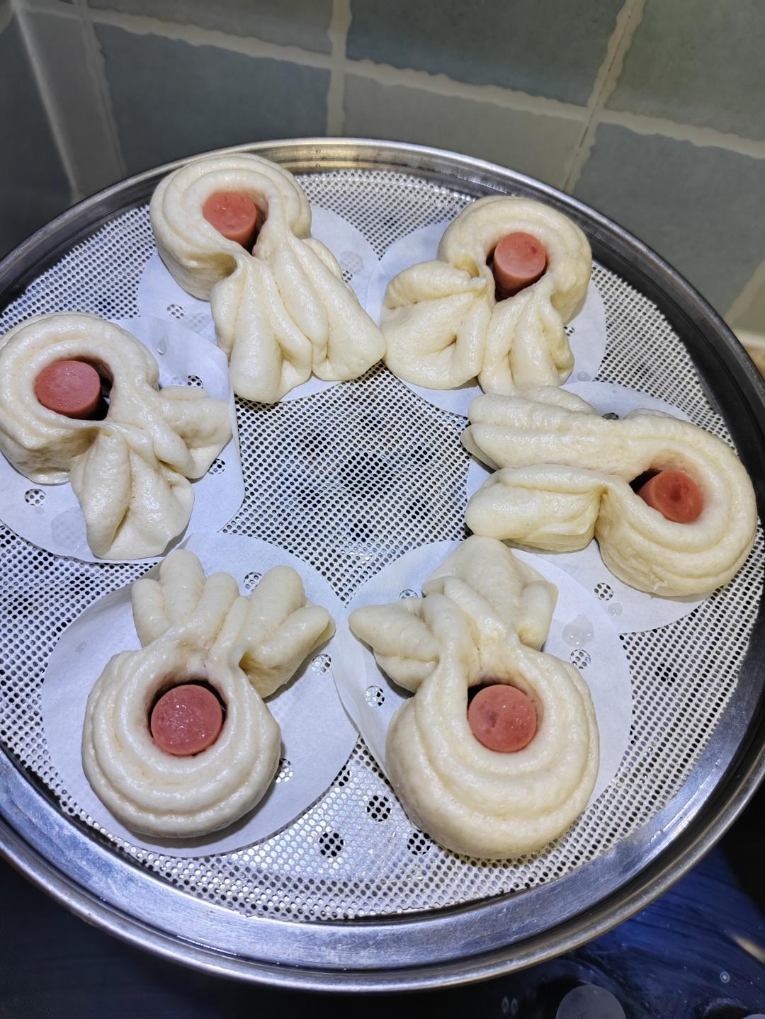 火腿肠花卷
